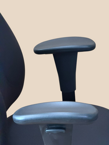 Refurbished Dynamic Esme High Back Office Chair – Black Fabric image 7