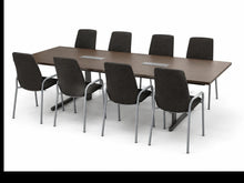 Refurbished Kinnarps Meeting & Conference Chair, stacking chairs image 3