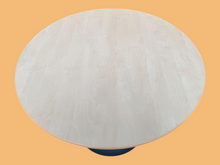 Refurbished Kinnarps Round Meeting Tables – Light Wood Finish, Set of 2 image 8