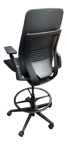 Grade A Refurbished Steelcase Gesture Draughtsman Chair – Black image 4