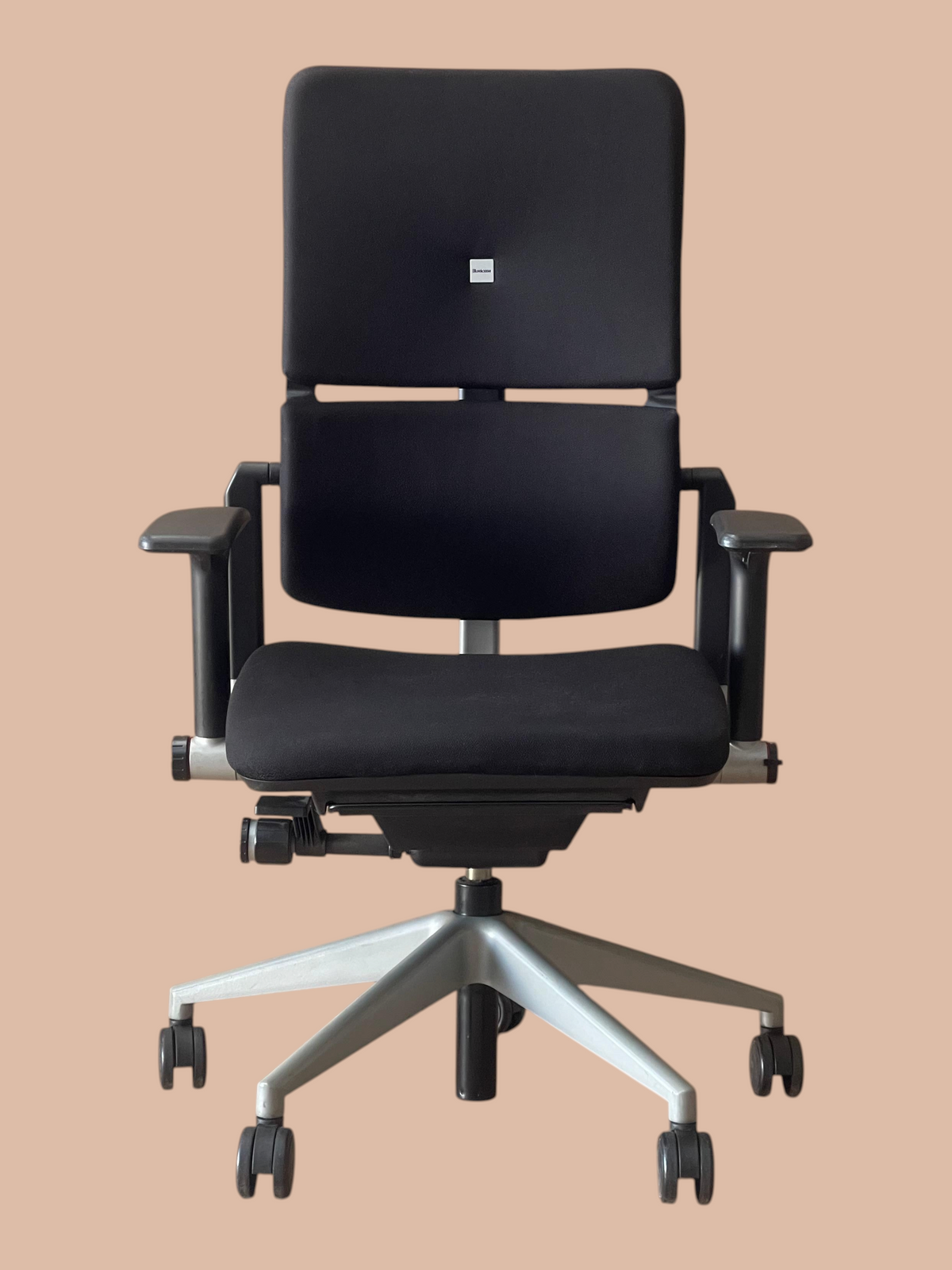 Refurbished Steelcase Please V2 Office Chair – Black Fabric