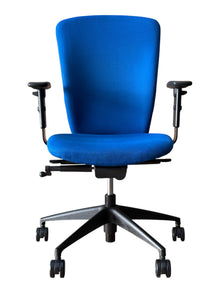 Refurbished Boss Design Komac Move Task Chair – Blue Fabric image 2