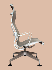 Refurbished Herman Miller Setu Lounge Chair – Grey Mesh image 3
