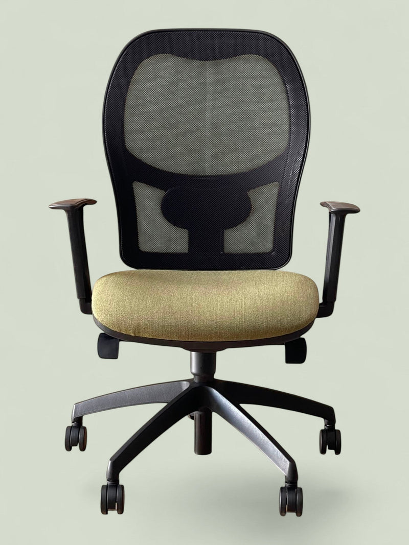 Ergonomic Mesh Back Operator Chair, Green