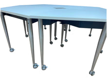Modular Octagonal Mobile Meeting Table – Seats 8 image 8