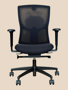 Refurbished Kinnarps Mento Black Mesh Office Chair image 6