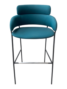 Refurbished Arrmet Strike Bar Stool in Teal image 1