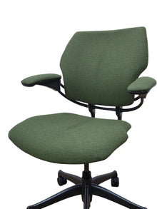 Refurbished Humanscale Freedom Task Chair – Green Fabric image 6