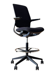 Refurbished Sidiz T25 Draughtsman Chair – Black Mesh image 1