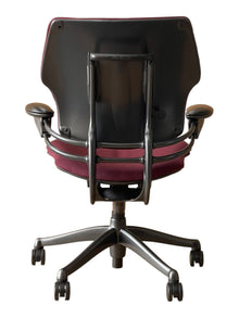 Refurbished Humanscale Freedom Task Chair – Burgundy image 5