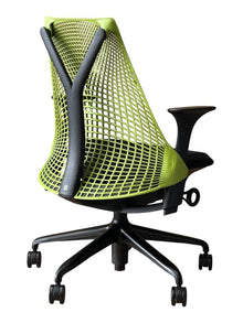 Herman Miller Sayl Chair - Green/Black image 4