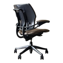 Humanscale Freedom Chair In Brown Patterned Leather - UK Delivery Rrp £1149 image 4