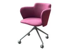 Gresham Betsy Lounge swivel chair - Pink / Silver image 2