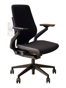 Steelcase Gesture Fully Adjustable Ergonomic Chair - All Black image 1