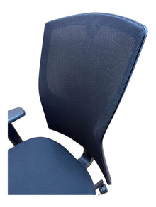 Kinnarps Drabert Mento Ergonomic Task Chair – Black Fabric, Adjustable Arms (Refurbished) image 9