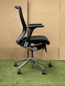 Set of 10, Techo Sidiz T50 Ergonomic Office Chair – Mesh Back Fabric Seat Operator Chair