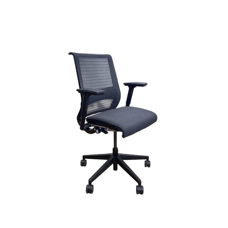 Steelcase Think V1 Ergonomic Office Chair – Lumbar Support – Grey