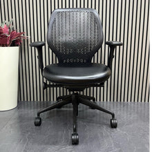 Orangebox Ara – Black Leather Seat– Lumbar Support –Rrp£759 - UK Delivery image 2