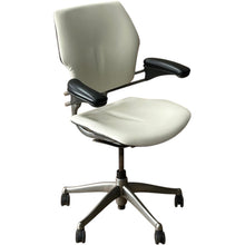 Refurbished Humanscale Freedom Chair – New Cream White Leather image 1