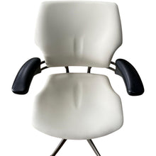Refurbished Humanscale Freedom Chair – New Cream White Leather image 6