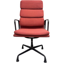 Refurbished Vitra Charles Eames Chair – Soft Padded Red Fabric (RRP £5,749) image 6