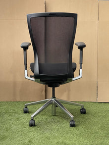 Set of 10, Techo Sidiz T50 Ergonomic Office Chair – Mesh Back Fabric Seat Operator Chair