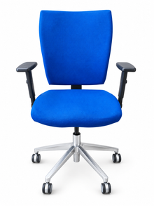 Connection Ergonomic Adjustable Task Chair – Blue – Refurbished image 5