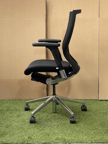 Set of 10, Techo Sidiz T50 Ergonomic Office Chair – Mesh Back Fabric Seat Operator Chair