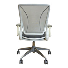 10 x Humanscale Diffrient World Ergonomic Task Chair – White Grey – Refurbished image 4