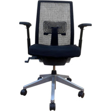 Refurbished Haworth Very Task Chair – Fully Adjustable, Black & Silver image 1