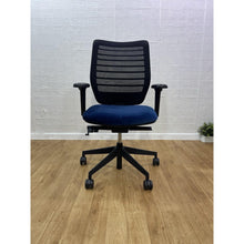 Refurbished Senator Fuse Office Chair – Velvet Seat, 4D Armrests image 3