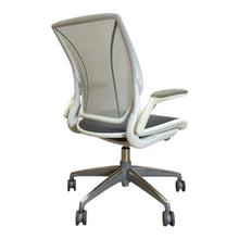 10 x Humanscale Diffrient World Ergonomic Task Chair – White Grey – Refurbished image 3
