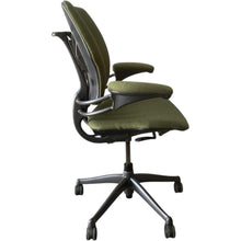 Humanscale Freedom Office Chair - Green Fabric - Great Condition image 3