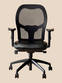 Ergonomic Mesh Office Chair – Black – Refurbished image 4