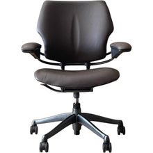 Refurbished Humanscale Freedom Chair – Dark Chocolate Brown Leather image 9