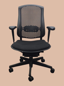 Refurbished Herman Miller Celle Ergonomic Task Chair – Black image 1