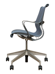 Herman Miller Setu Blue Mesh Office Chair – Refurbished image 4