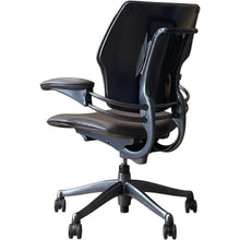 Refurbished Humanscale Freedom Chair – Dark Chocolate Brown Leather image 6