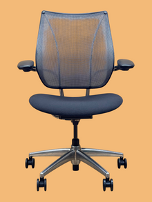 Refurbished Humanscale Liberty Mesh Chair – Light Grey image 1