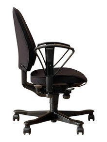 Kinnarps 6000 FreeFloat Chair – Black Fabric – Refurbished image 7