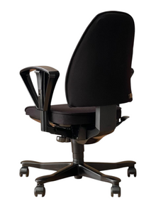 Kinnarps 6000 FreeFloat Chair – Black Fabric – Refurbished image 4