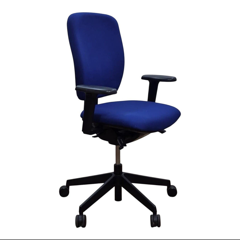 Refurbished Senator Dash Task Chair 3D Arms Navy Blue UK Delivery