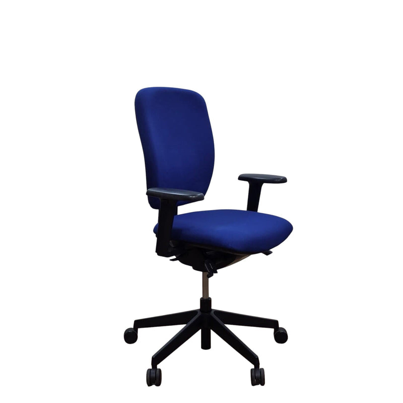 Refurbished Senator Dash Task Chair 3D Arms Navy Blue UK Delivery