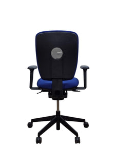 Refurbished Senator Dash Task Chair 3D Arms Navy Blue UK Delivery