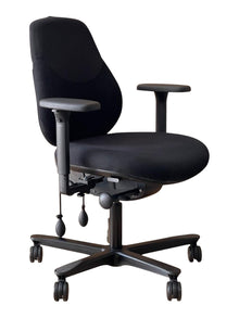Refurbished Orangebox Flo DSE Task Chair – Black image 5