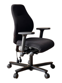 Refurbished Orangebox Spira DSE Task Chair – Black image 2