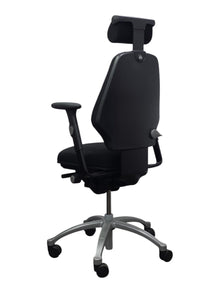 Refurbished RH Logic 300 Ergonomic Chair with Headrest – Black image 5