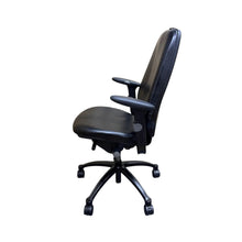 RH Logic 400 Executive Ergonomic Office Chair – Black Leather – Fully Adjustable - Refurbished image 4
