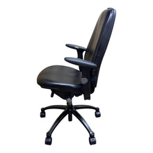 RH Logic 400 Executive Ergonomic Office Chair – Black Leather – Fully Adjustable - Refurbished image 4