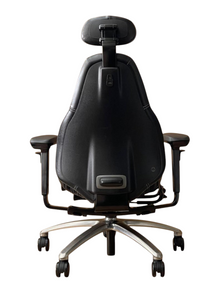 Refurbished RH Mereo 220 Genuine Leather Chair with Headrest – Black image 7